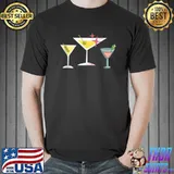Retro Martini Cocktail Mid Century Modern MCM Vibe Aesthetic T-Shirt Unisex