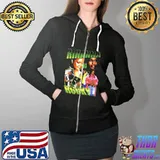 Rihanna asap rocky r&b music hip hop vintage 90s bootleg Full Zip Hooded