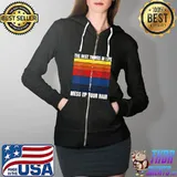Roller Coaster The Best Things In Life Mess Up Your Hair T- Full Zip Hooded