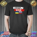 Save Russia And Stop The War Support Ukraine Ukrainian T-Shirt