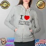 Scott Gairdner I Love Hollywood Shirt Full Zip Hooded