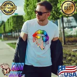Shut The Fuck Up Dripping Rainbow Lips Hand Gay Pride Lgbt Shirt Unisex