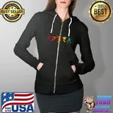 Skate Skater Skateboarder Skateboarding Gift Vintage T- Full Zip Hooded