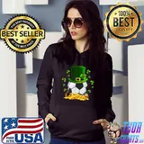 Soccer Ball Shamrock Funny Irish St Patrick Day T-Shirt