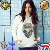 St louis rams skull with emblem on bandanna shirt