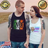 St. Patrick's Day Shut up Liver You're Fine Clover Costume Premium T-Shirt Tank Top