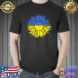 Sunflower Of Peace Ukraine Ukraine Strong Vyshyvanka Long T-Shirt