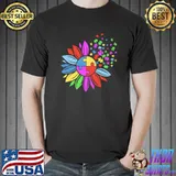 Sunflower Puzzle Autism Awareness 2022 T- Unisex