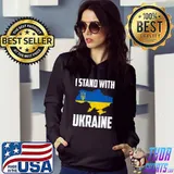 Support Ukraine I Stand With Ukraine T-Shirt Hoodie