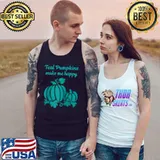 Teal Pumpkin project Halloween Food Allergy Awareness Mom T- Tank Top