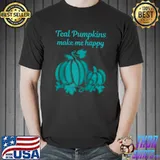 Teal Pumpkin project Halloween Food Allergy Awareness Mom T- Unisex