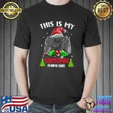 This Is My Christmas Pajama Santa Hat Gamer Video Game T- Unisex