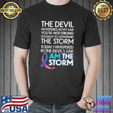 Thyroid Cancer Warriors I Am The Storm, I Will Survive T- Unisex