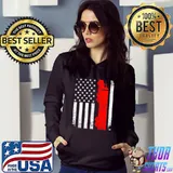 Trucker American Flag USA Patriotic Proud Funny Truck Driver T-shirt