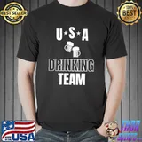 USA Drinking Team Tee Beer Party Team Top T- Unisex