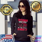 Veteran Nobody Gives Me This Title I Earned It - Veterans T-Shirt