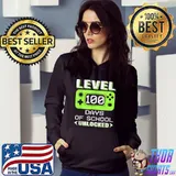 Video Gamer Student 100th Day Teacher 100 Days of School T-Shirt