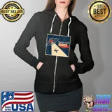Vintage Nevada Ufo Alien Astronaut Clipart Clothing T- Full Zip Hooded
