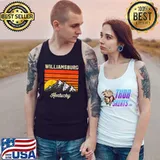 Williamsburg Kentucky Retro City State USA Souvenir T- Tank Top