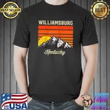 Williamsburg Kentucky Retro City State USA Souvenir T-shirt
