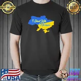 2022 I support Ukraine I stand with Ukraine Ukraine flag shirt