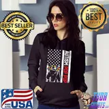 American Flag Pop Pop Bear Autism Awareness Support Family T-Shirt Hoodie