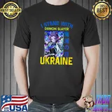 Anime girl Support Ukraine I Stand With Ukraine Ukrainian T-Shirt Unisex
