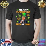 Anti Joe Biden St Patricks Day Funny Happy 4th Of July T-Shirt Unisex