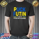 Anti Putin Meme I Stand With Ukraine Ukrainian Support T-shirt