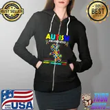 Autism Awareness Chicago White Sox Accept Understand Love Shirt Full Zip Hooded