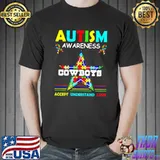 Autism Awareness Cowboys Accept Understand Love Shirt Unisex