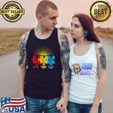 Autism Awareness Puzzle Chemical Element T-Shirt
