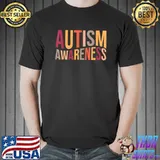 Autism Awareness Shirts Heart Support Autistic Month T-Shirt