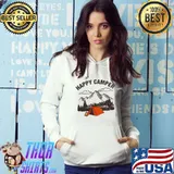 Awesome Happy Camper Mountain Shirt