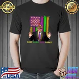 Awesome Mardi Gras Costume Keep Mardi Gras Great Trump Ame T-Shirt Unisex