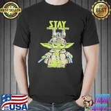 Baby Yoda stay strapped or get clapped shirt