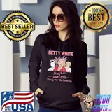 Betty White 1922 2021 thank for the memories signature shirt