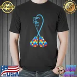 Boxing Gloves Puzzle Piece Fight In April Autism Awareness T-Shirt