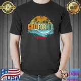 Californian Summer Cali Summer Vibes Retro California T-Shirt