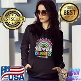 Care For The Cutest Bunnies Rainbow Easter Day Nurse Life T-Shirt Hoodie