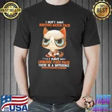 Cat i don't have resting bitch face i have chronic pain face mulitple sclerosis awareness shirt