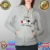 cow gift for cow lovers nope not today , funny cow T-Shirt Full Zip Hooded