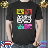 Cowboy bounty hunter japanese anime art shirt