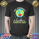 Cute Earth Day Shirt Earth Day Planet 2022 Anniversary Day T-Shirt