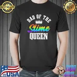 Dad Of The Slime Queen Father's Day T-Shirt