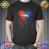 Denver broncos logo hearts 2022 Unisex