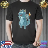 Dino as Nerd with Glasses and Wings T-Shirt