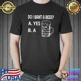 Do I Want A Beer Funny Drinking St Patricks Day Men Premium T-Shirt