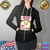 Donkey Action Toast Aug 1991 No 1 Shirt Full Zip Hooded