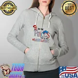 Dr Seuss Oh The Places You'll Go 1st Grade Life Shirt Full Zip Hooded
